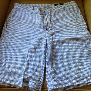 Vineyard Vines Men's Blue Seersucker Shorts